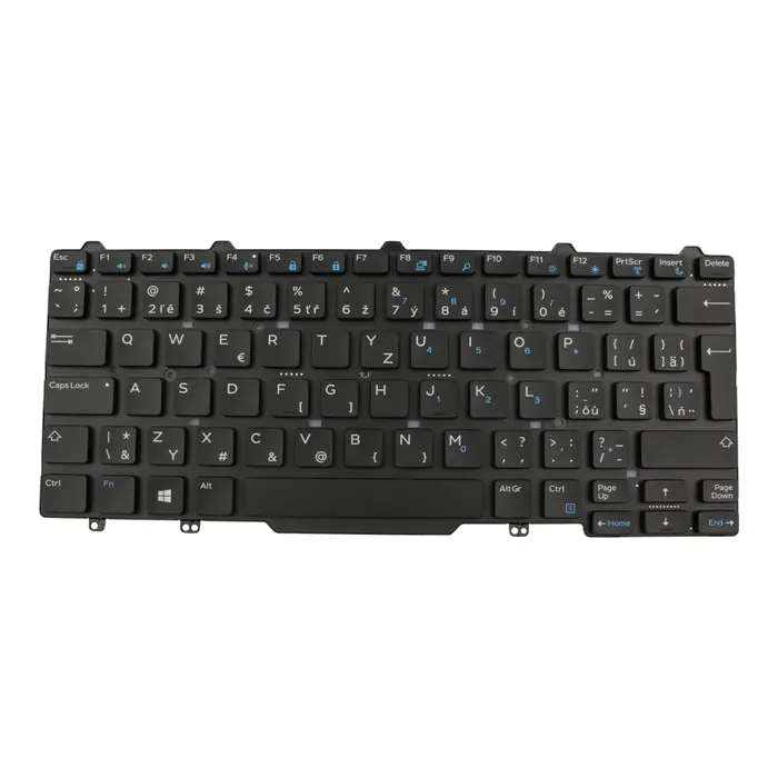 Keyboard Dell Latitude E5450/E5470/E7450/E7470;big enter, P/N 7N1D8