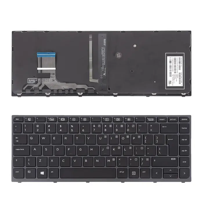 Keyboard HP Zbook Studio G3/G4;backlit, big enter, P/N 841681-B71