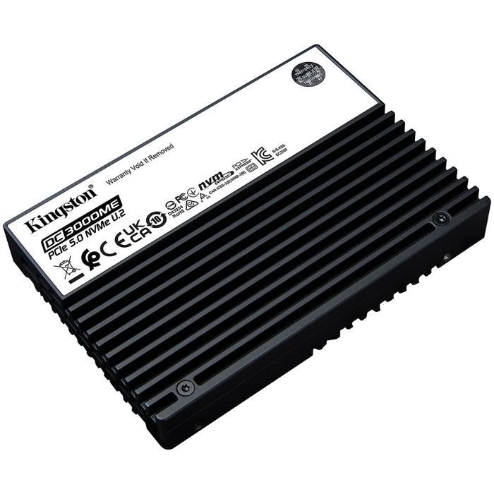 Kingston DC3000ME 3.84TB U.2 PCIe 5.0 NVMe TCG Opal Enterprise SSD