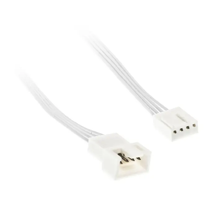 Kolink 4-Pin PWM Verlängerung - 60cm, white-PGW-AC-KOL-163
