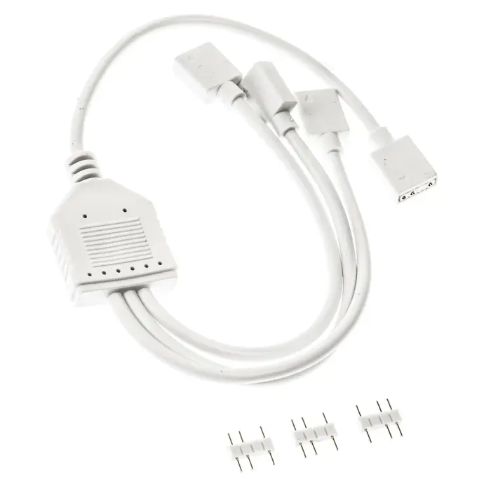 Kolink ARGB 1-3 Splitterkabel - 30cm, white-PGW-AC-KOL-156