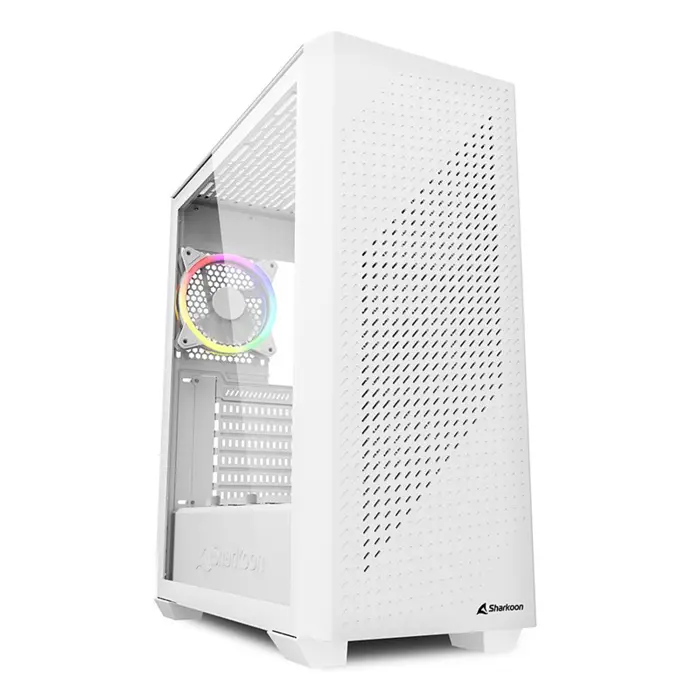 Kućište SHARKOON VS9 RGB, 3x120, white