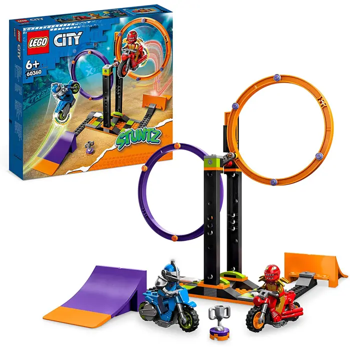 LEGO 60360 City Spinning Tire Challenge Construction Toy