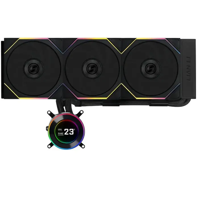 Lian Li HYDROSHIFT II LCD-C 360TL ARGB AiO Water Cooling - Black 