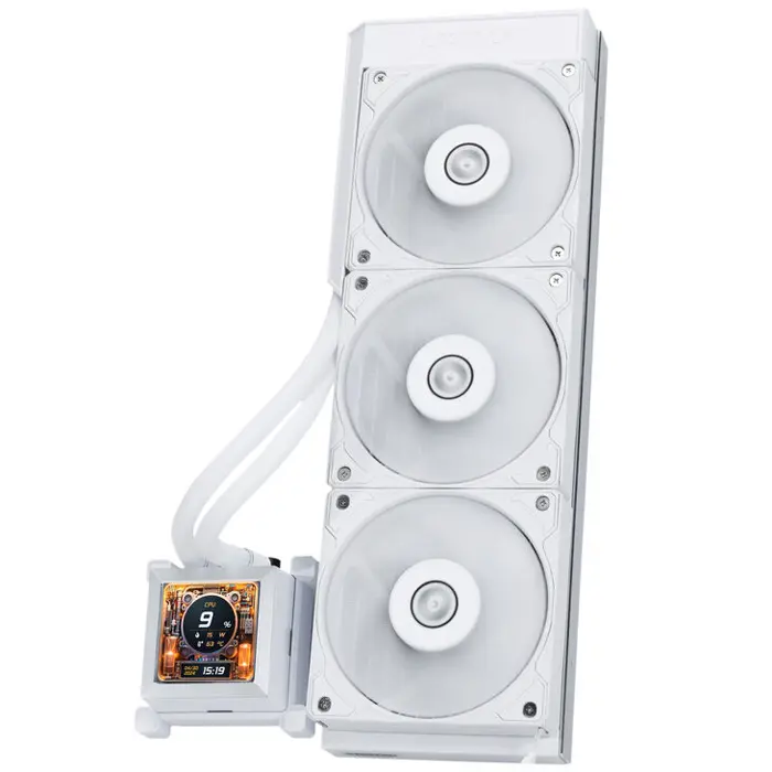 Lian Li HydroShift LCD 360S Komplett-Vodeno hlađenje - white-HSLCD36SW