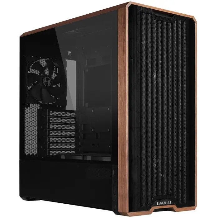 Lian Li Lancool 217 PC-Gehäuse, Midi-Tower, ATX, Tempered Glass - black-LAN217X