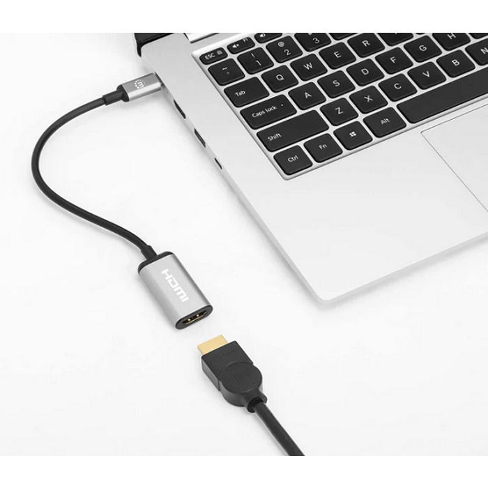 Manhattan adapter 4K@60Hz USB-C M na HDMI Ž