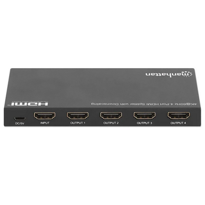 Manhattan HDMI splitter 4K@60Hz 4-Port