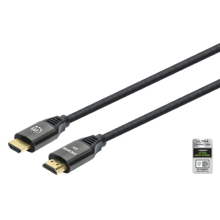 Manhattan kabel HDMI M/M, 8K@60Hz UHD,Eth,2m,crni