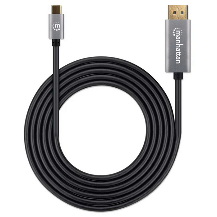 Manhattan kabel USB-C na DP M/M, 8K@60Hz, 2m, crni