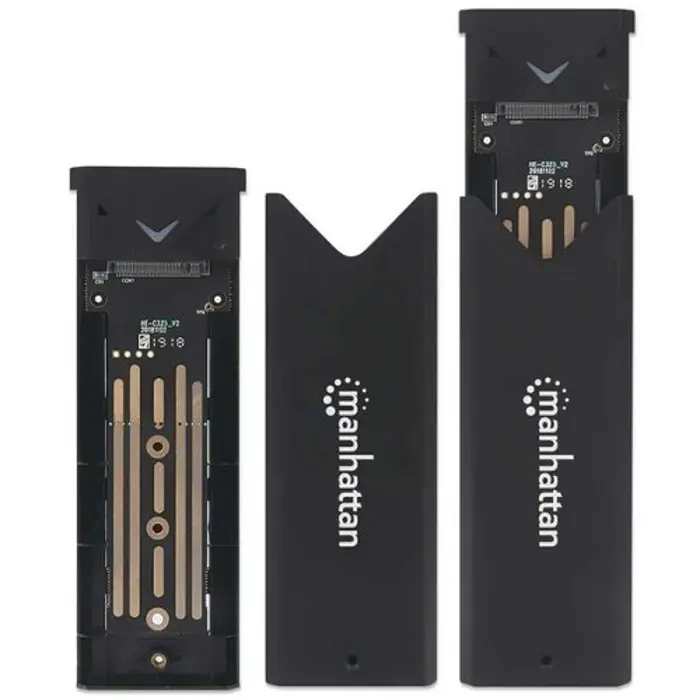Manhattan kućište 2xM.2 NVMe,USB 3.2 Gen2,USB-C,Al