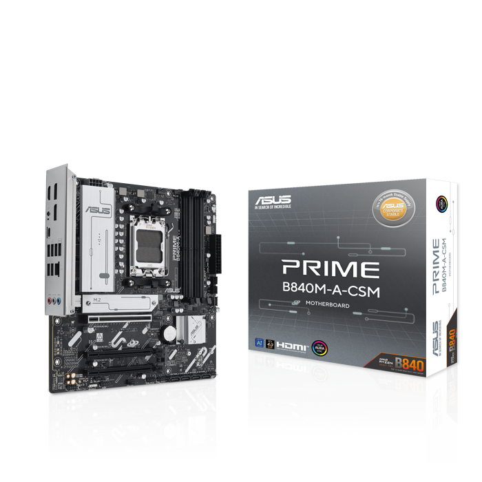 Matična ASUS PRIME B840M-A-CSM, DDR5, S.AM5