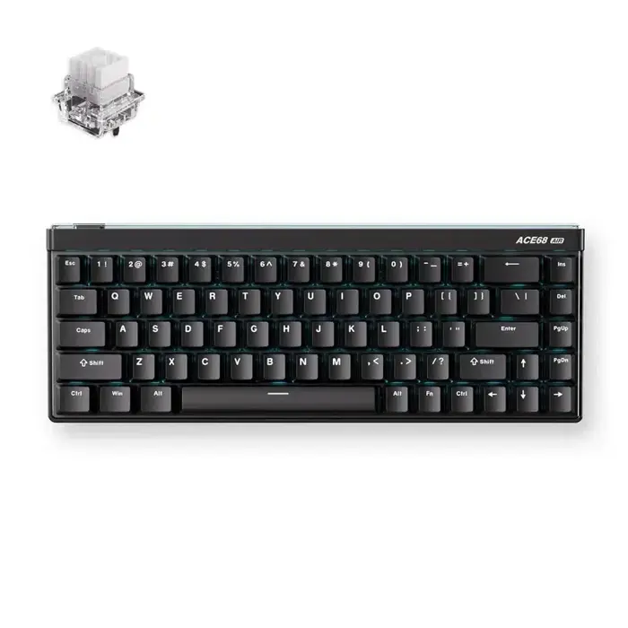 MCHOSE Ace 68 Air (Esports) Hall Effect Magnetic Switch Gaming Keyboard, Crna, MC-Ace68Air-10, HR znakovi