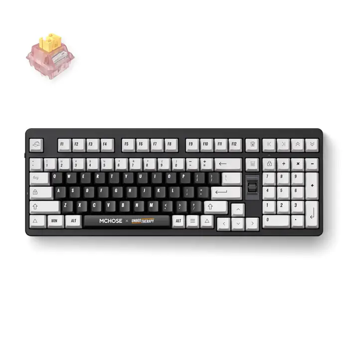 MCHOSE UT98 Classic Therapy Silent Peach V3 Switch, HW-UT98-2