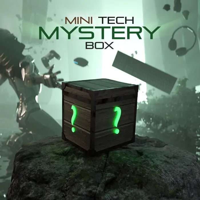 Mini Mystery Tech Box – 19 € (vrijednost 25–40 €) 