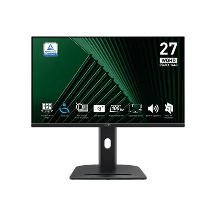 Monitor 27" MSI PRO MP275QPG, IPS, 2K, 100Hz, zvučnici, HAS