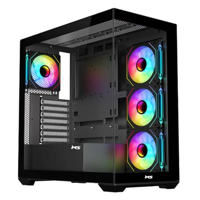 MS ARMOR V745 gaming kućište, 4x120 RGB