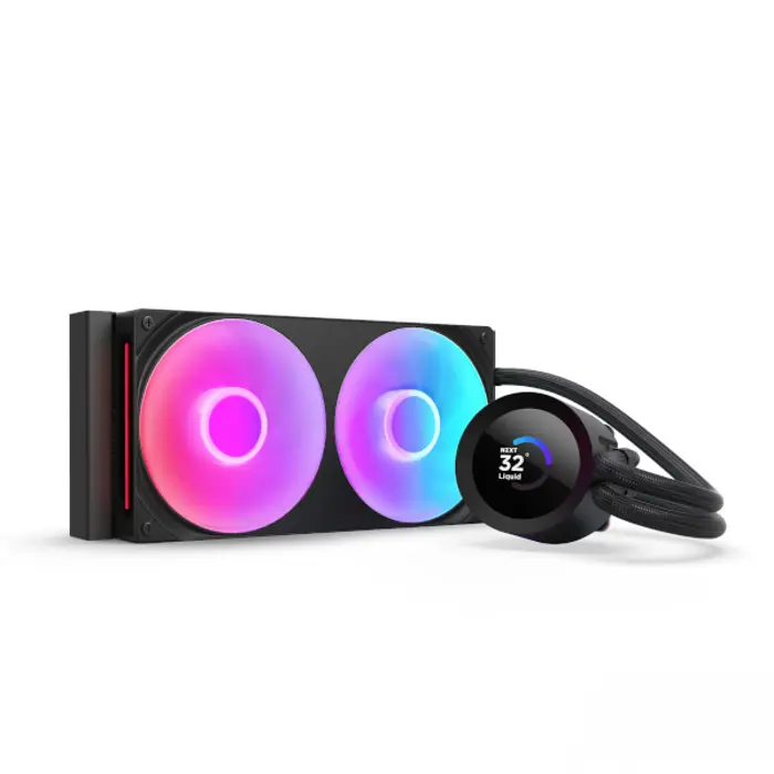 NZXT Kraken Plus 240 RGB v2, crno vodeno hlađenje