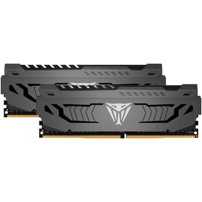 Patriot DDR4 - 16GB -3600 - CL - 17 - Dual Kit - memory, Viper Steel (grey, PVS416G360C7K)