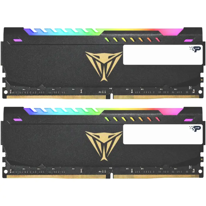 Patriot DDR4 - 32GB - 3200 -CL - 18 Viper Steel RGB Dual Kit