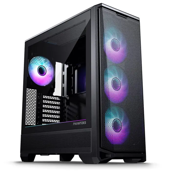 PHANTEKS Eclipse G400A Midi-Tower, Tempered Glass, D-RGB - black-PH-EC400GA_DBK01