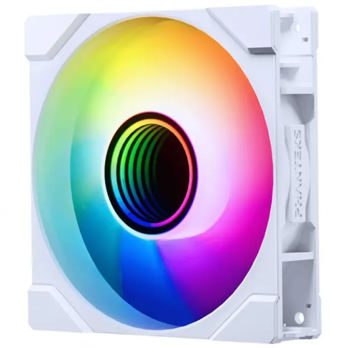 PHANTEKS M25 Gen2 PWM D-RGB Lüfter - Reverse Blade, 120mm, white-PH-F120M25R_G2_DWT01