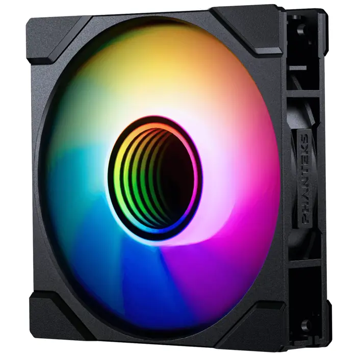 PHANTEKS M25 Gen2 PWM Reverse Airflow D-RGB Lüfter - 120mm, black-PH-F120M25R_G2_DBK01