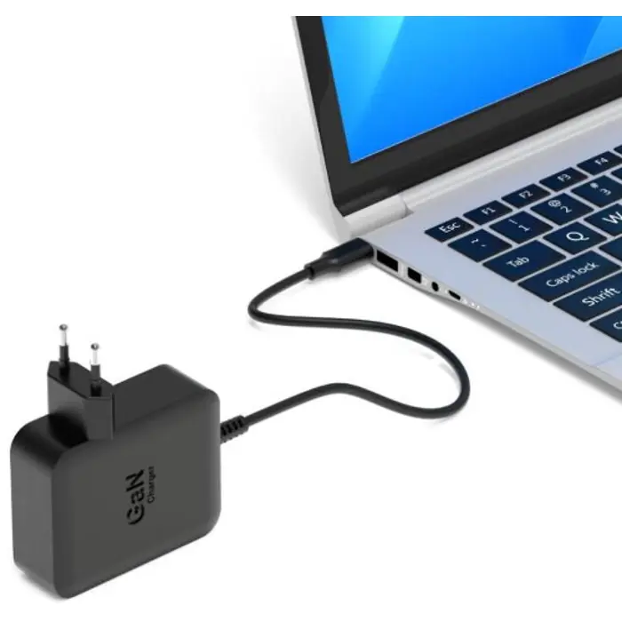 Port punjač 100W GaN2 USB-C fiksni kabel 1m