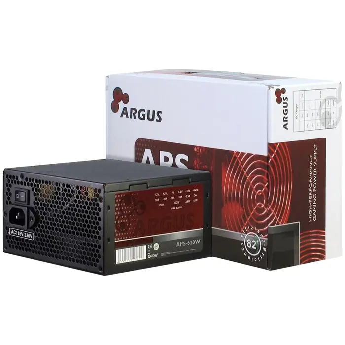 INTER-TECH Argus APS 620W, Active PFC, 120mm