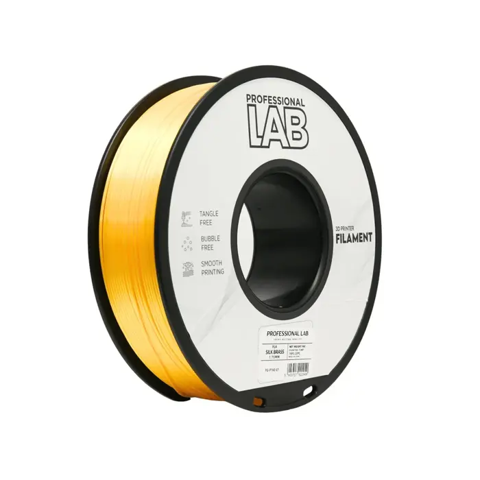 PREMIUM 3D FILAMENT PLA SILK BRASS 1KG