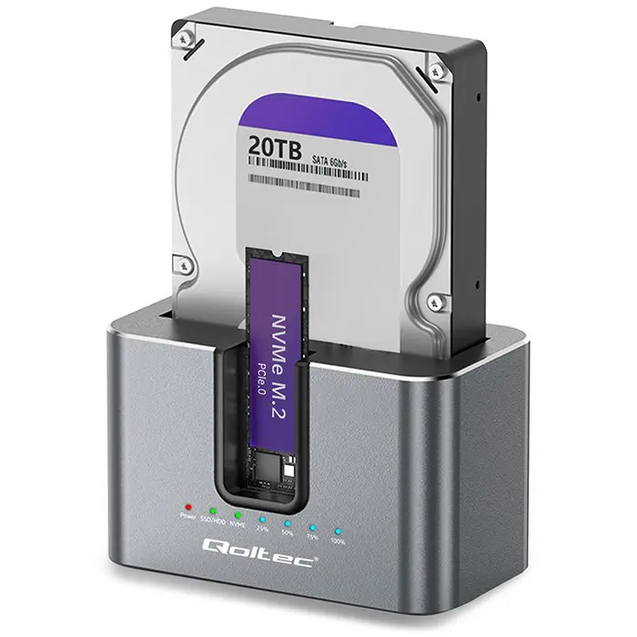 qoltec-52631-hdd-ssd-doscking-station-sata-m2-nvme-cloning-u-56360-wlononwcru232.webp