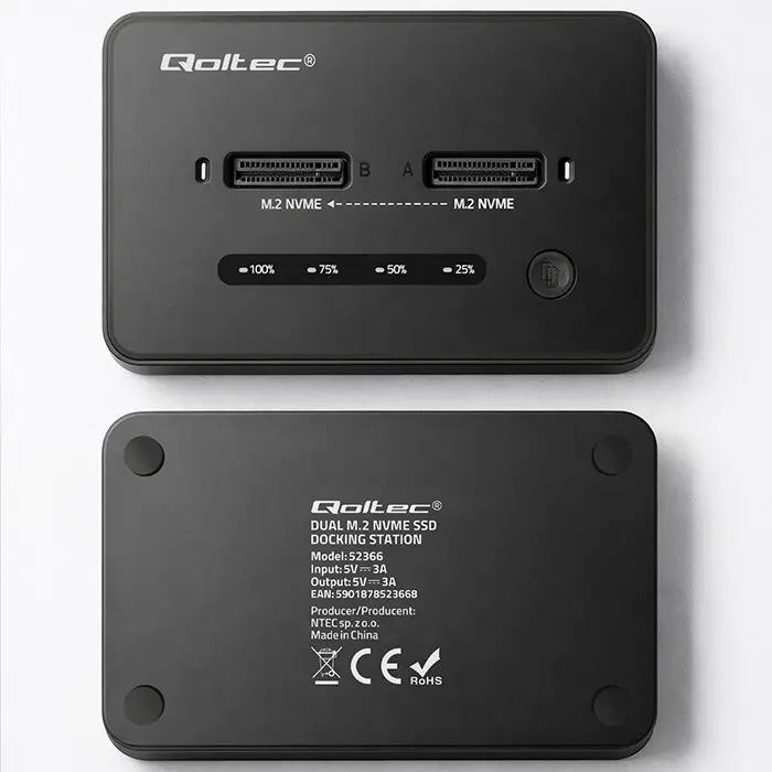 qoltec-stacja-dokujaca-dyskow-ssd-m2-nvme-pcie-usb-c-20gbs-d-24624-wlononwcrozx2.webp