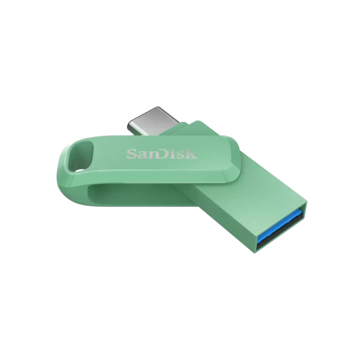 SanDisk 512GB Ultra Dual Drive Go USB-C/A 3.2 USB ključ (zelen)