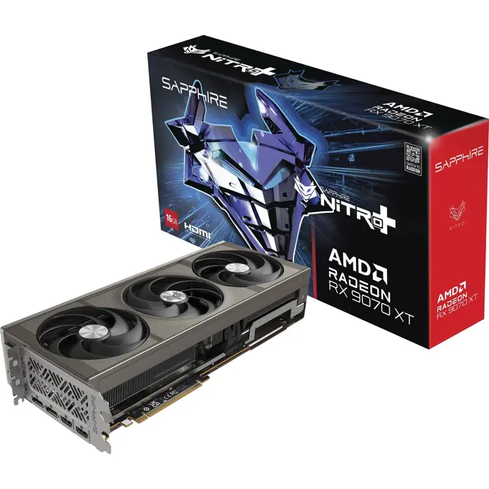 Grafička SAPPHIRE Radeon RX 9070 XT Nitro+ Gaming OC 16GB GDDR6