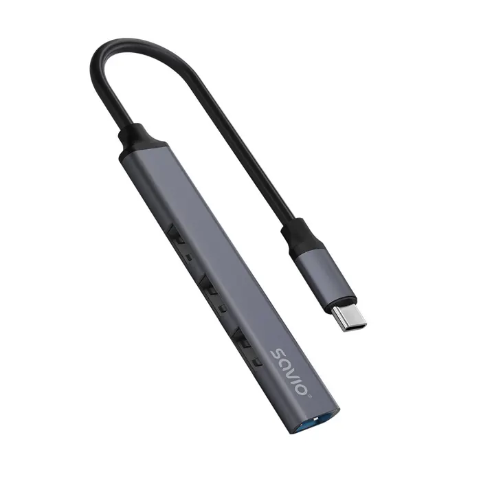 savio-ak-71-usb-c-hub-3-x-usb-a-20-1-x-usb-a-30-4-in-1-5-gbp-12312-kbasavada0034.webp