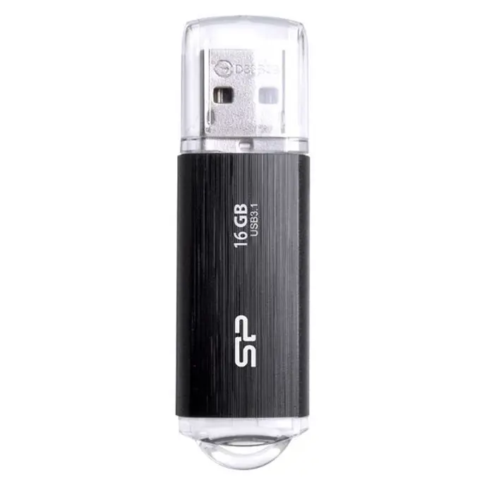 SILICON POWER Blaze B02 Pendrive USB flash drive 16GB USB Type-A 3.2 Gen 1 (SP016GBUF3B02V1K) Black