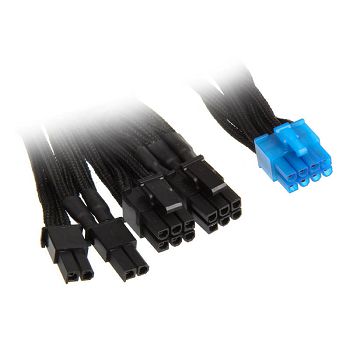 SilverStone 6+2-PCIe-Kabel (2x) für modulare napajanjee - 550mm SST-PP06B-2PCIE70