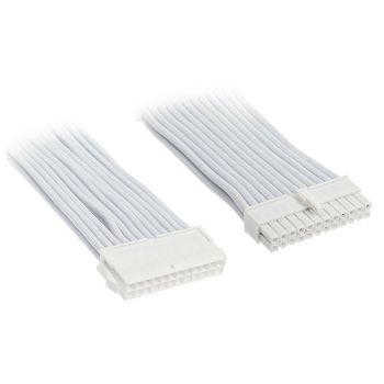 SilverStone ATX 24-Pin-Kabel, 300mm - white SST-PP07E-MBW-V2