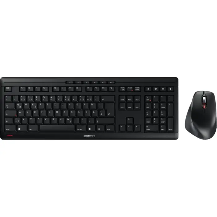 STREAM DESKTOP COMFORT (black, DE layout, Cherry SX scissor technology)