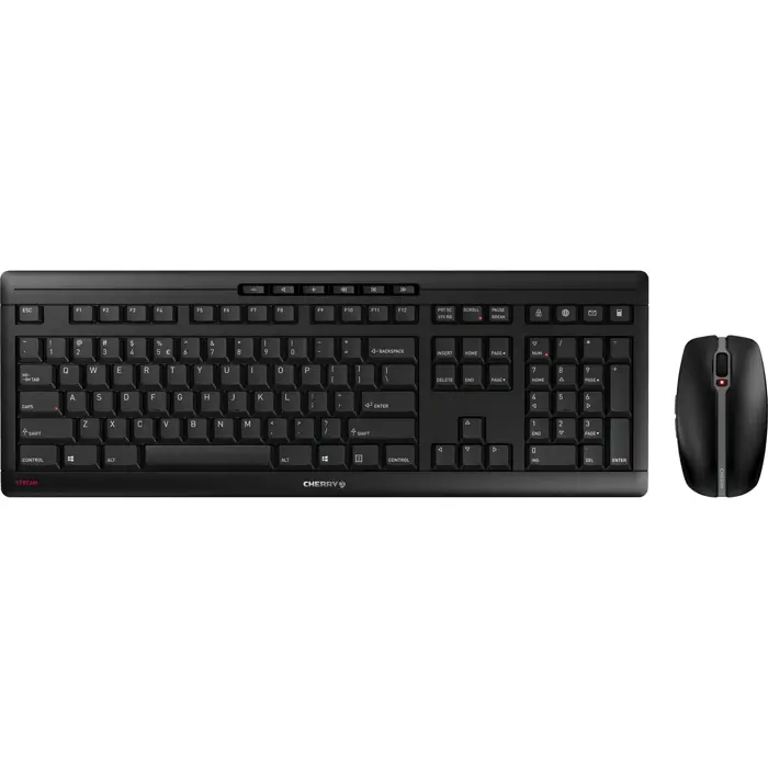 STREAM DESKTOP RECHARGE (black, EU layout (QWERTY), Cherry SX scissor technology)