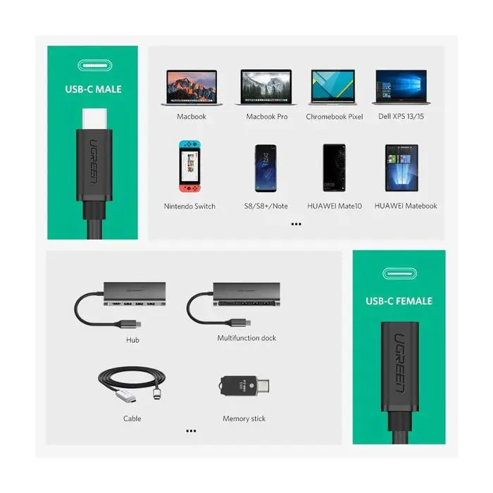ugreen-usb-c-extension-1m-polybag-49113-e0013452.webp