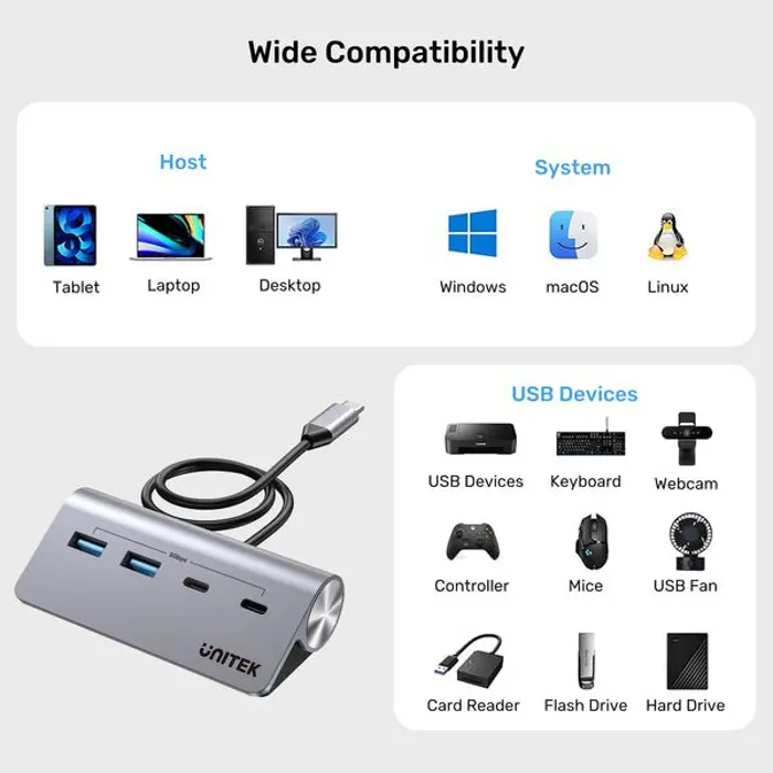 unitek-hub-usb-c-2x-usb-c-2x-usb-a-5gbps-alu-4054-perutkhub0079.webp