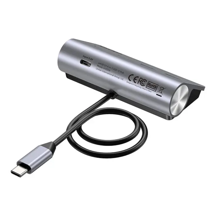 unitek-hub-usb-c-2x-usb-c-2x-usb-a-5gbps-alu-9155-perutkhub0079.webp