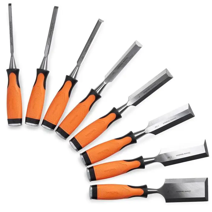 VonHaus 10-piece wood chisel set
