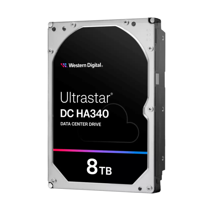 WD 8TB UltraStar DC HA340 3,5" SATA 6Gb/s 7200rpm 256MB HDD disk