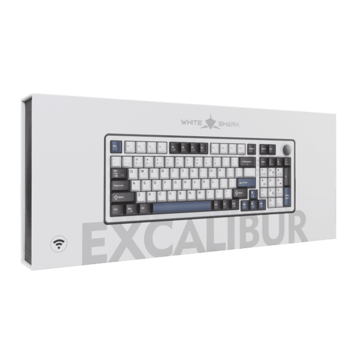 White Shark PL TIPKOVNICA GK-007251 EXCALIBUR Bijela / US