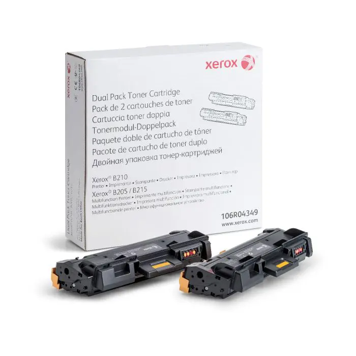 Xerox black toner for B210 / B205 / B215 dual 2x3K