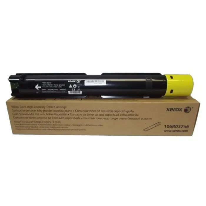 Xerox yellow extra hi-cap toner for VersaLink C7020 / C7025 / C7030 15K