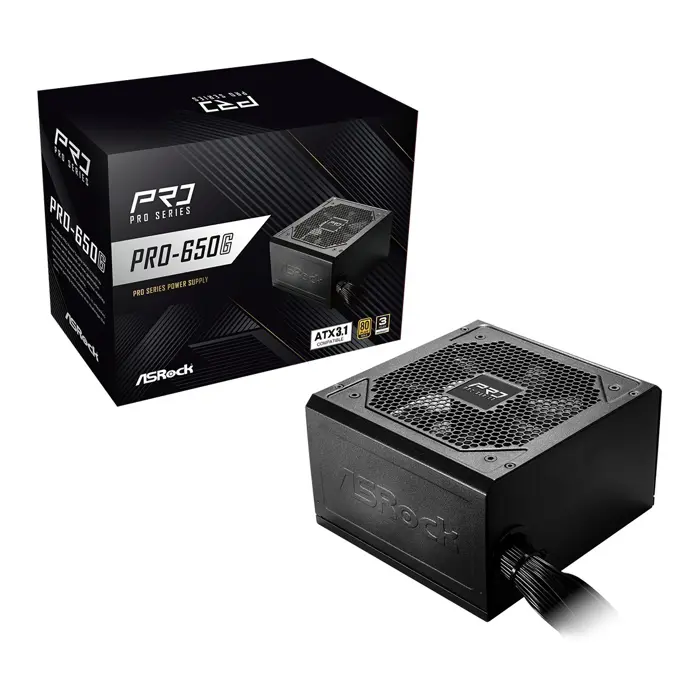 Napajanje ASRock PRO-650G 650W 80 PLUS Gold