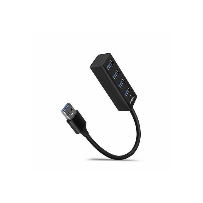 AXAGON USB HUB Mini HUE-M1A 4x USB3.2, USB-A cable, 20cm